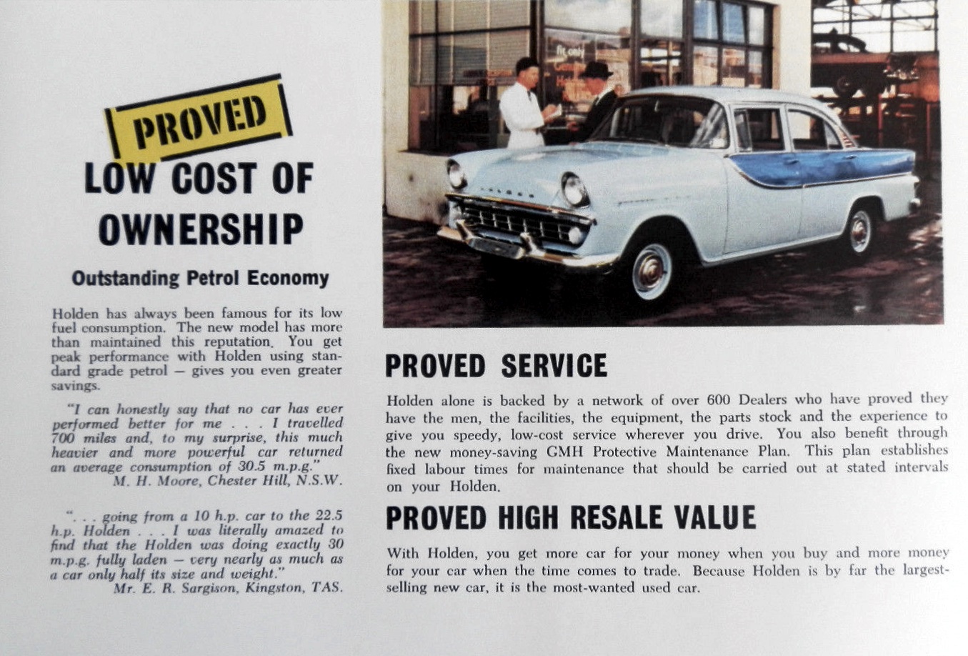 1960 Holden FB Prestige Brochure Page 7